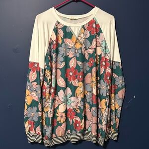 Lovely Melody Boutique Tunic Women’s L/XL Top